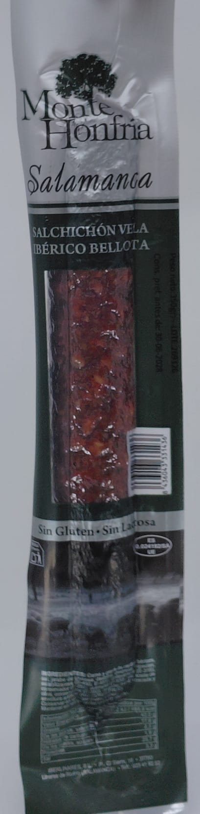 Salchichón Ibérico de Bellota 350 g aprox. MONTEHONFRÍA (Salamanca)