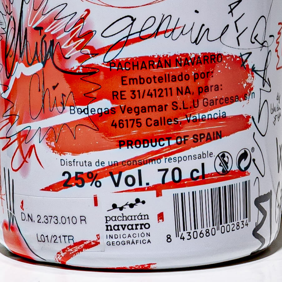 Patxaran/Pacharán Premium Tito Rey 70 cl