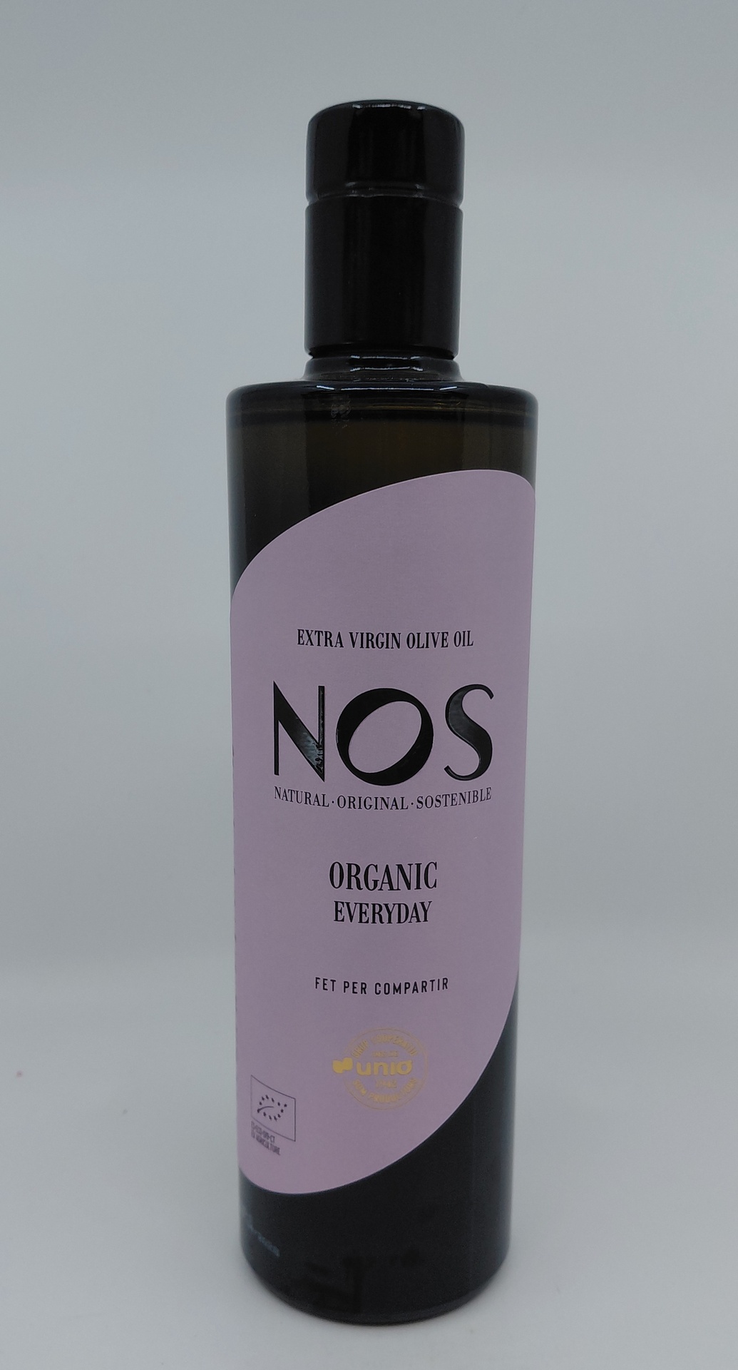 Aceite de Oliva Virgen Extra Ecológico 500 ml NOS Organic Everyday (DOP Siurana)