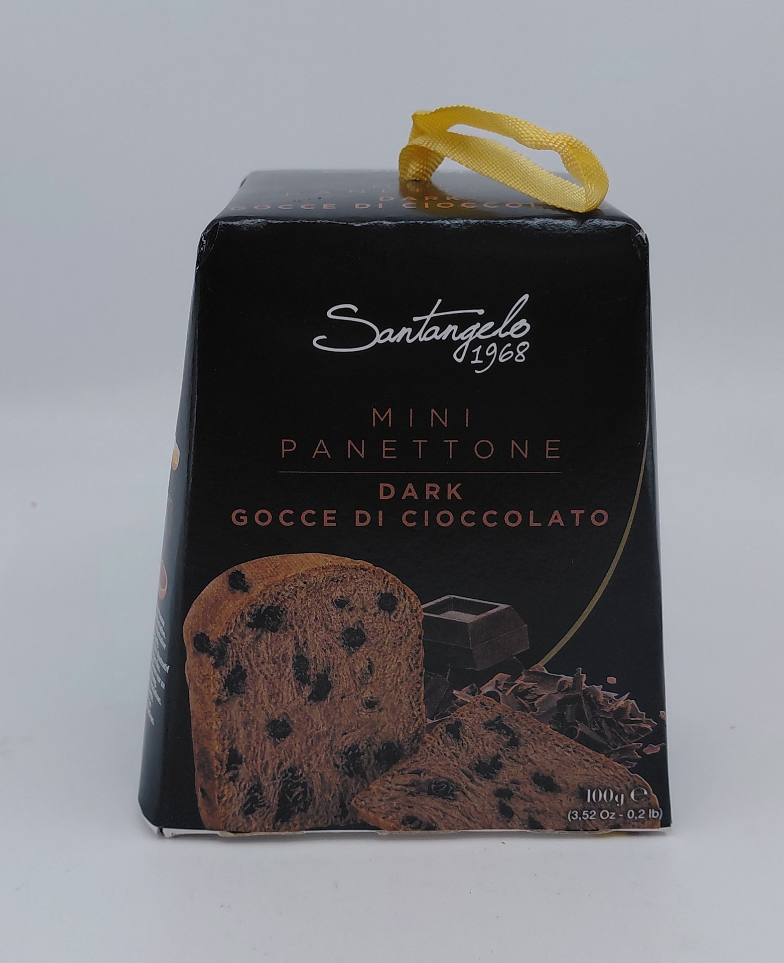 Panettone Italiano con Pepitas de Chocolate 100 g SANTANGELO