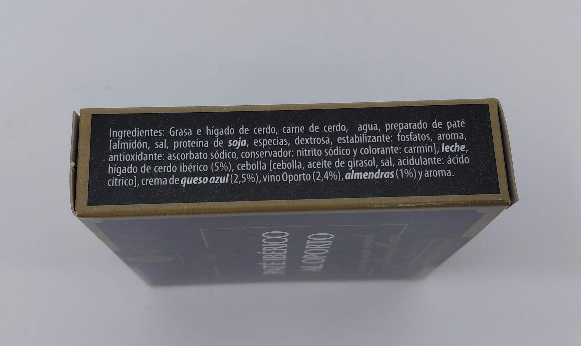Estuche Paté Ibérico al Oporto con Queso Azul y Almendras 70 g ESENCIA