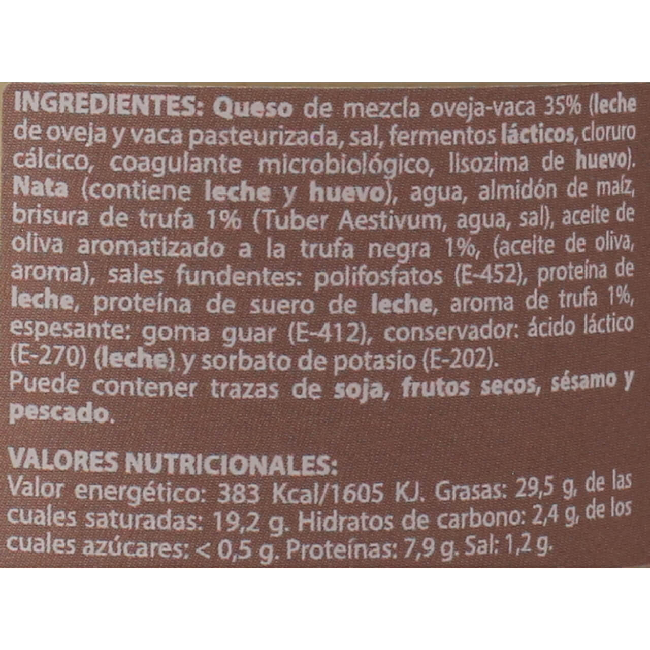 Tarro Crema de Queso con Trufa 100 g QUESERÍA DE ANNA Edición Gourmet