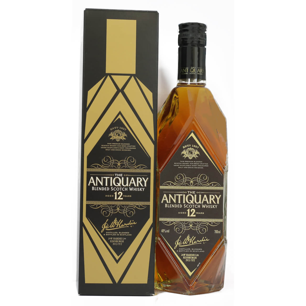 Whisky THE ANTIQUARY 12 Años 70 cl Estuchado