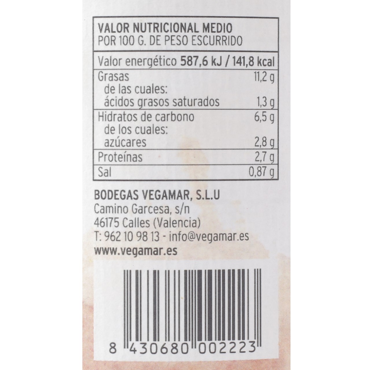 Frasco Corazones de Alcachofa 390 g Neto HERENCIA DE LA TIERRA Gourmet