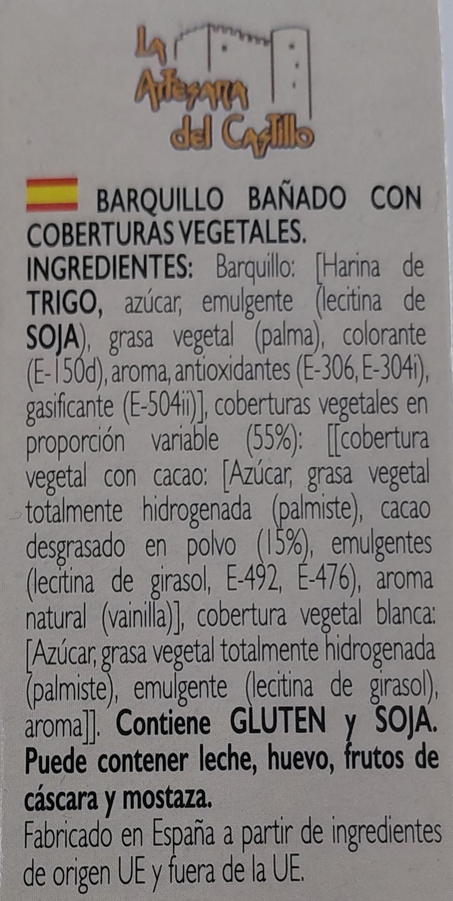 Neulas Bañadas al Cacao 50 g LA ARTESANA DEL CASTILLO