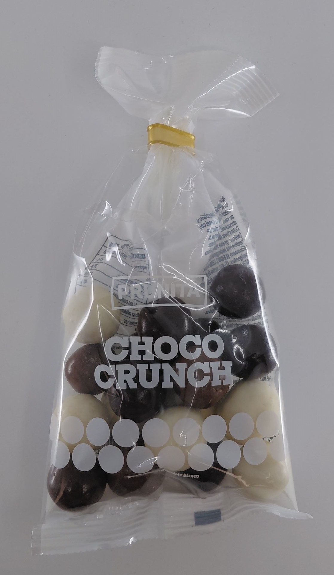 Bolsa Surtido 3 Chocolates CHOCO CRUNCH 60 g de PRUNITA