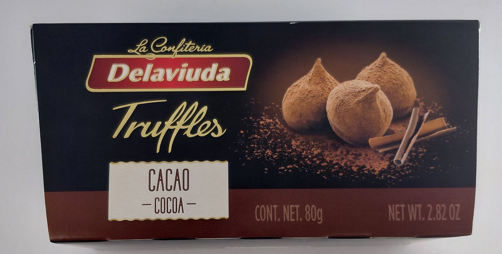 Trufas de Chocolate 80 g DELAVIUDA