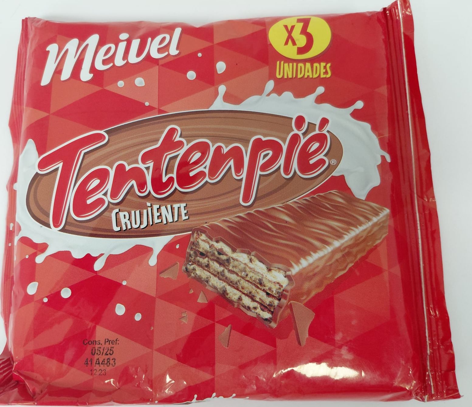 TENTENPIÉ de Chocolate Crujiente 100 g MEIVEL