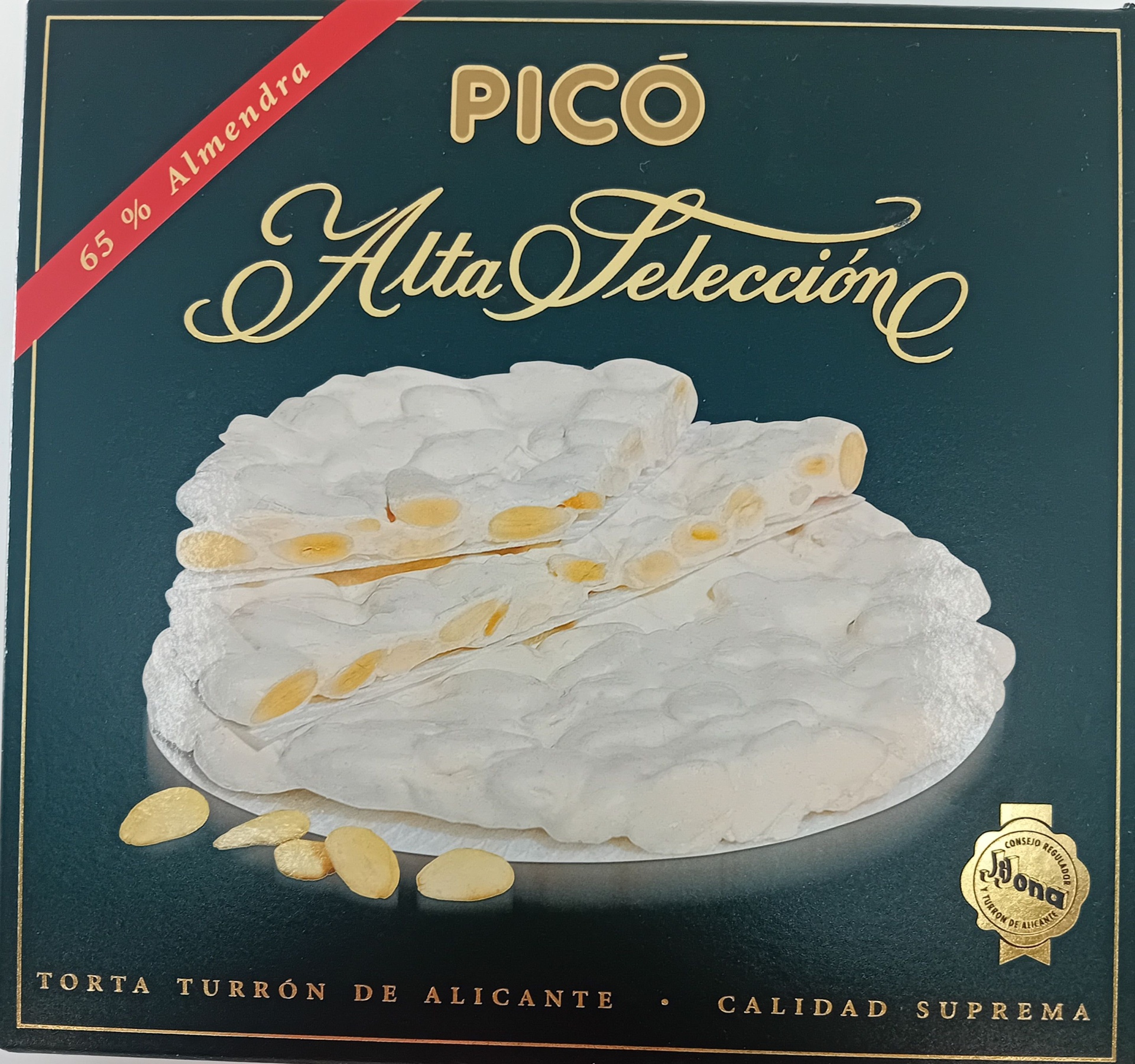 Torta Imperial Alta Selección 65% Almendra 150 g PICÓ