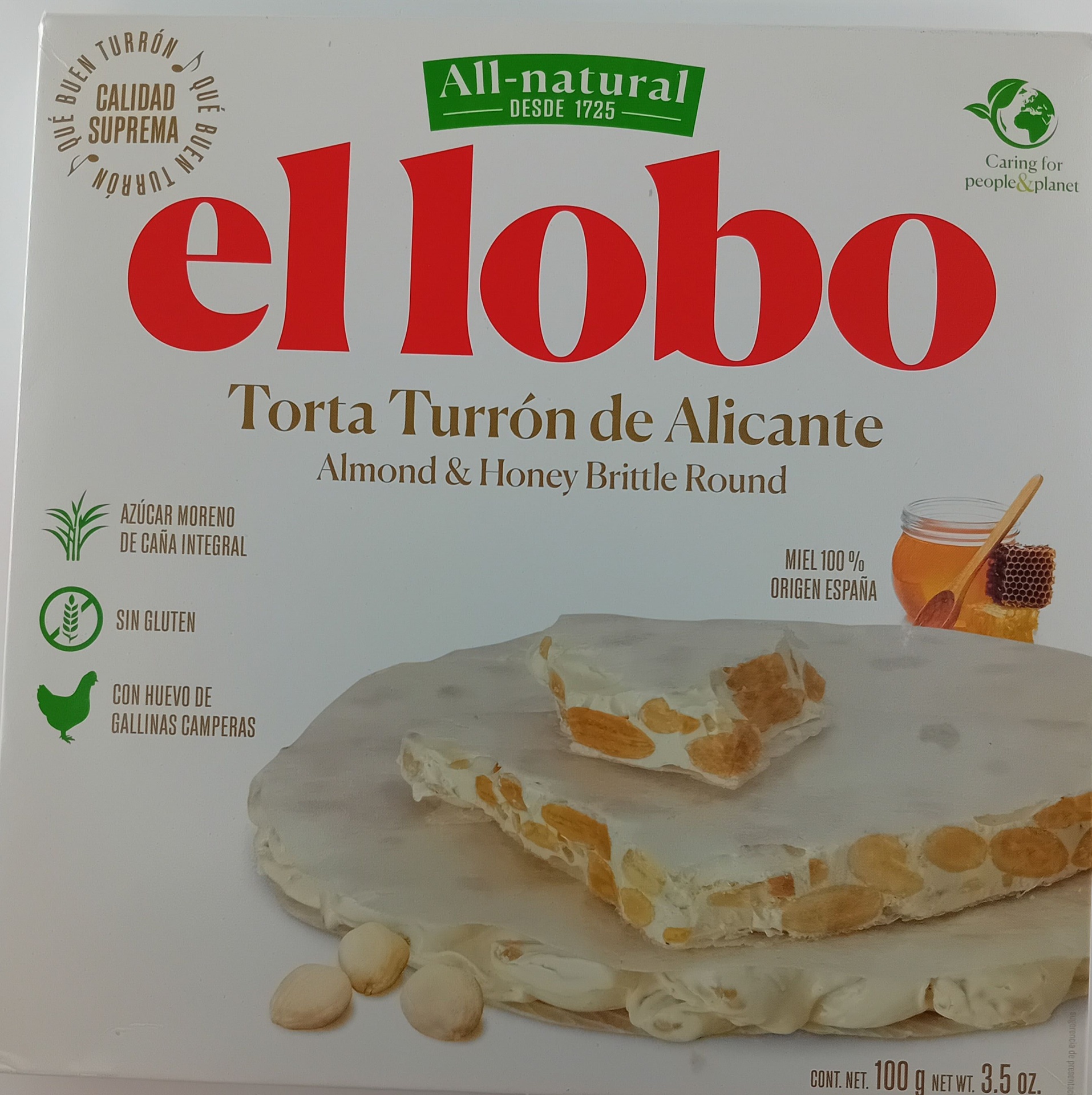 Torta Imperial Calidad Suprema 100 g EL LOBO de 1880