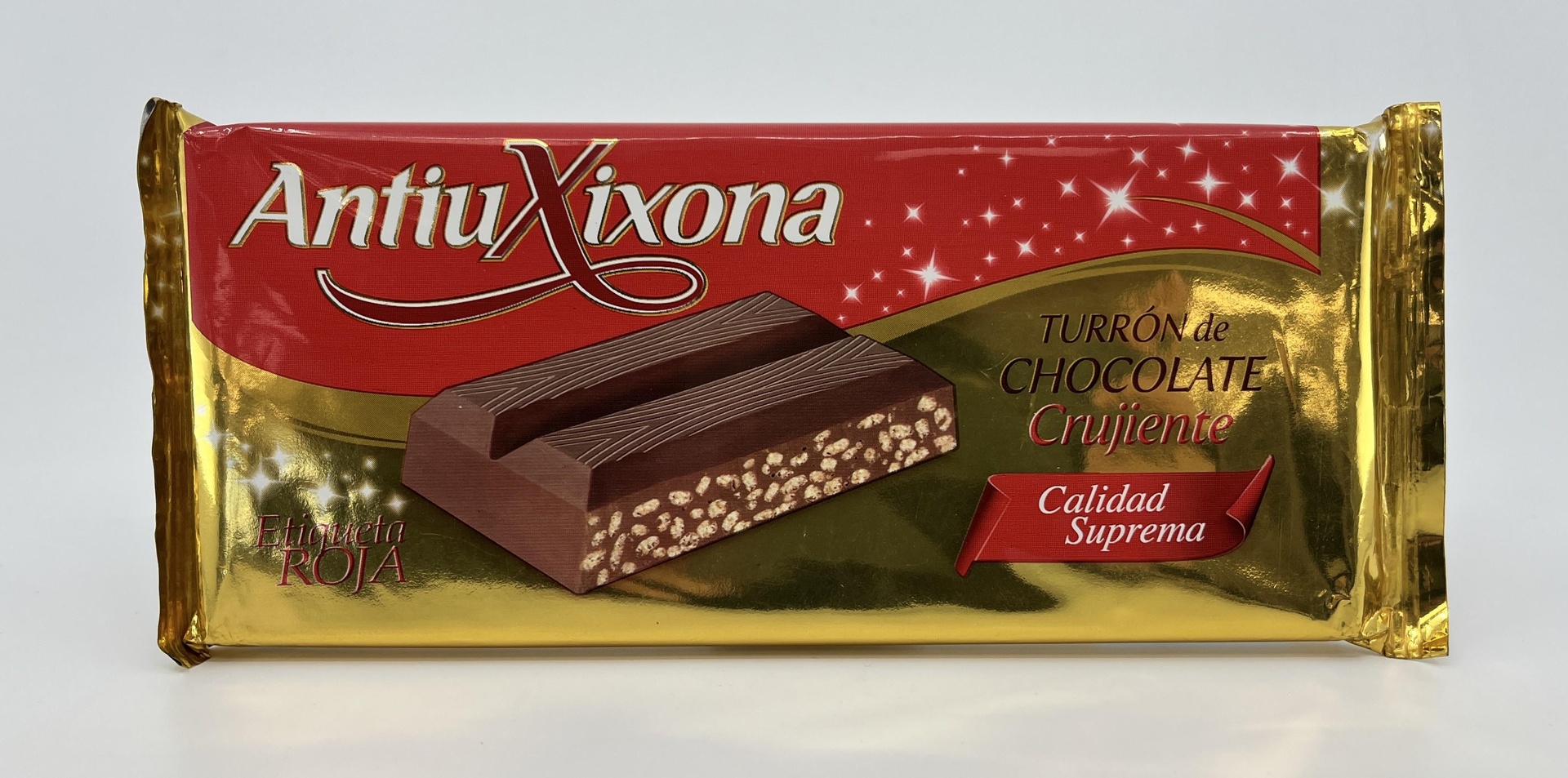 Turrón Chocolate Crujiente Calidad Suprema 150 g ANTIU XIXONA