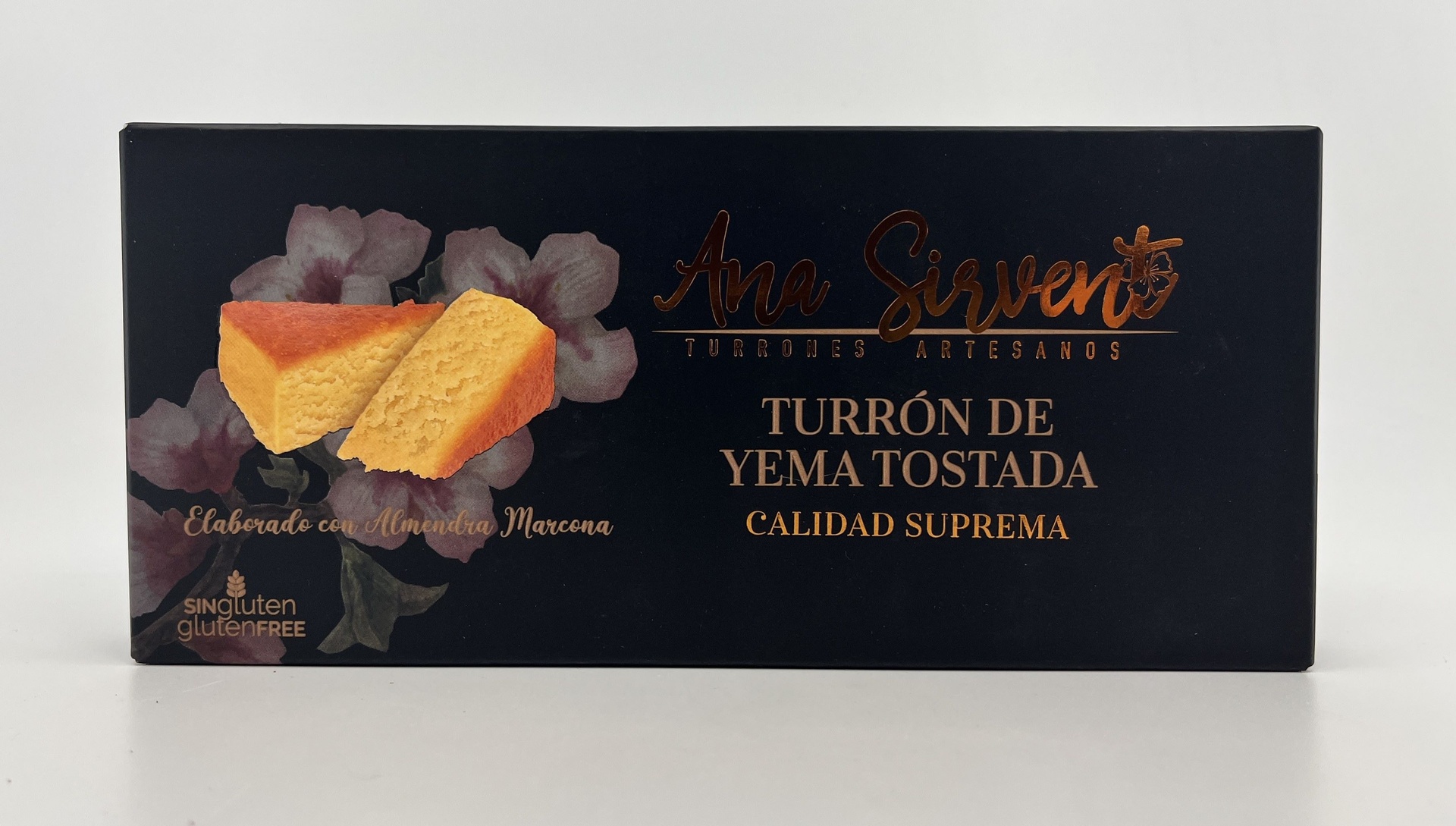 Turrón Yema Tostada Artesanal 300 g ANA SIRVENT