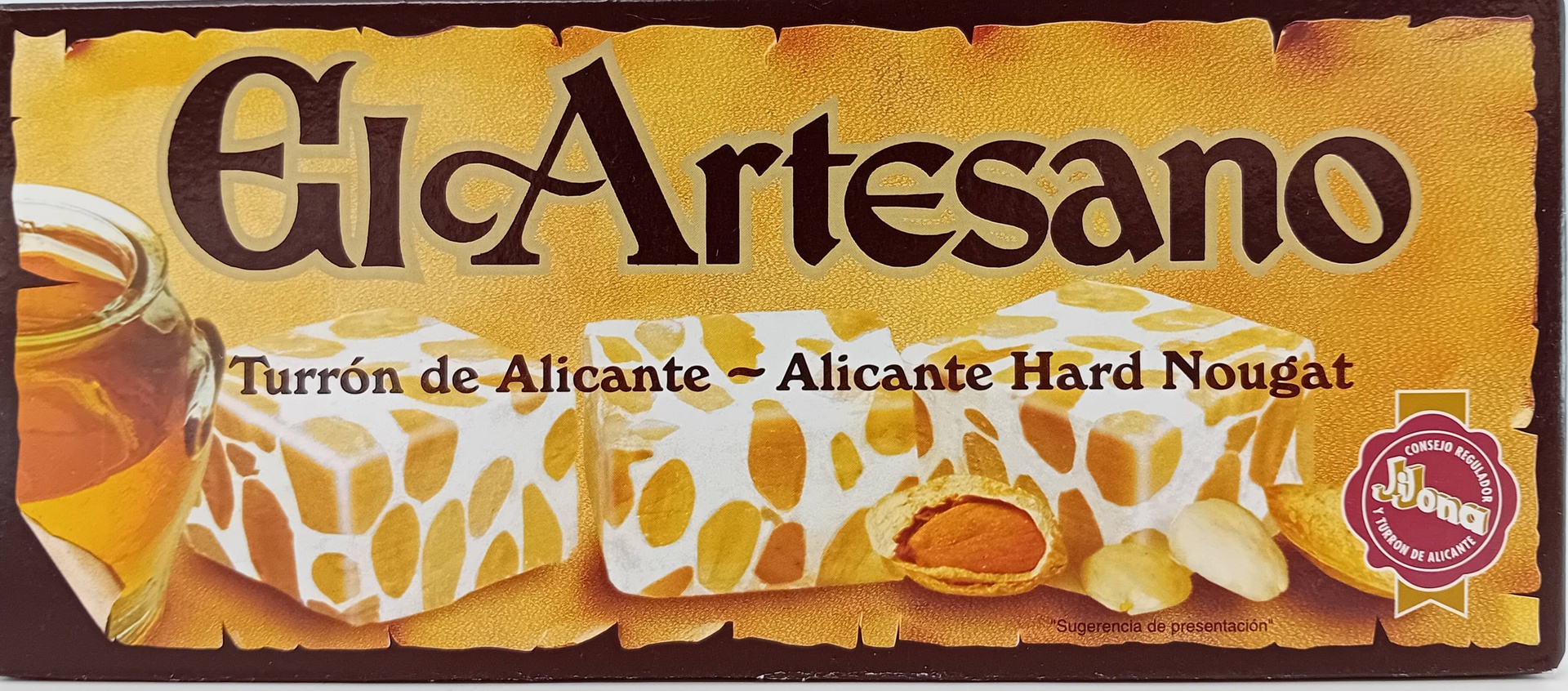 Turrón Alicante D.O. Jijona 150 g EL ARTESANO