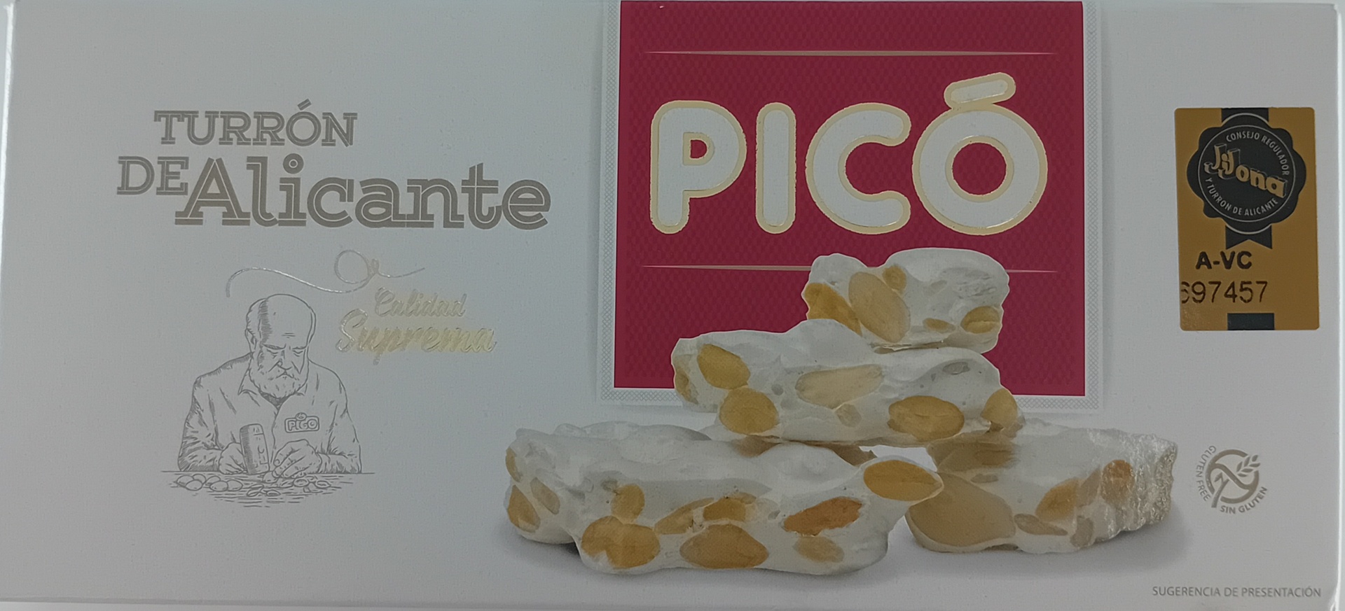 Turrón Alicante Calidad Suprema 150 g PICÓ