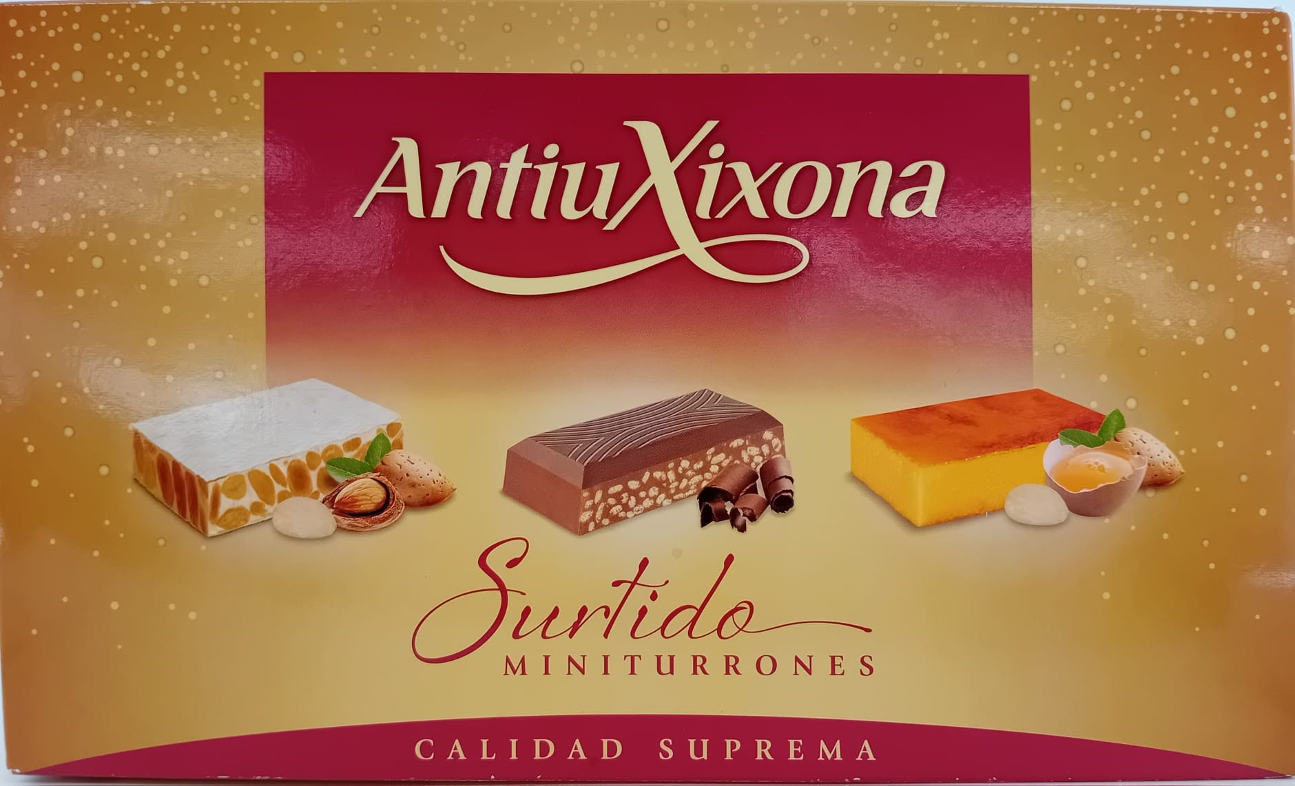 Surtido Mini Turrones Calidad Suprema 150 g ANTIU XIXONA