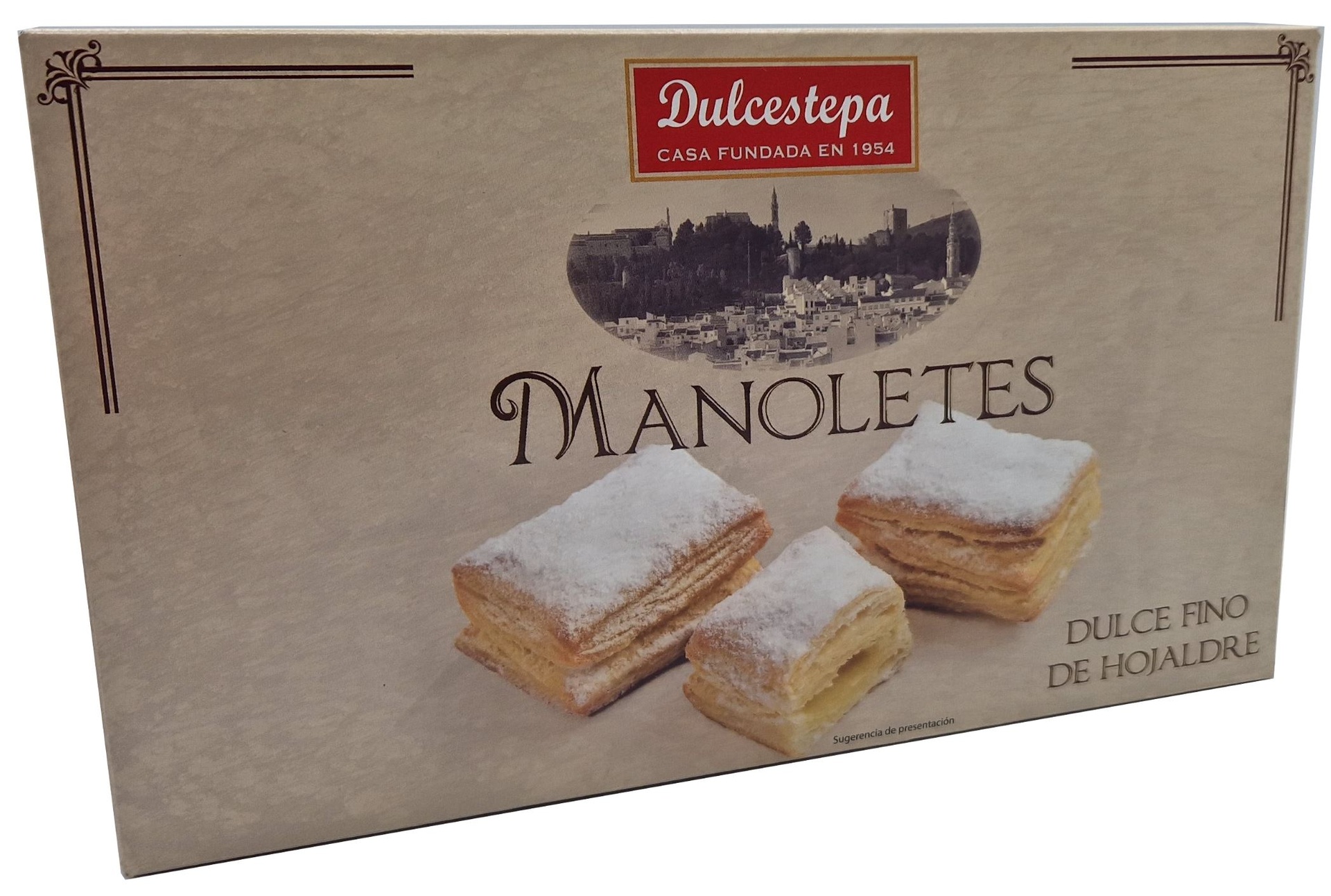 Dulce Fino de Hojaldre 100 g MANOLETES de Dulcestepa