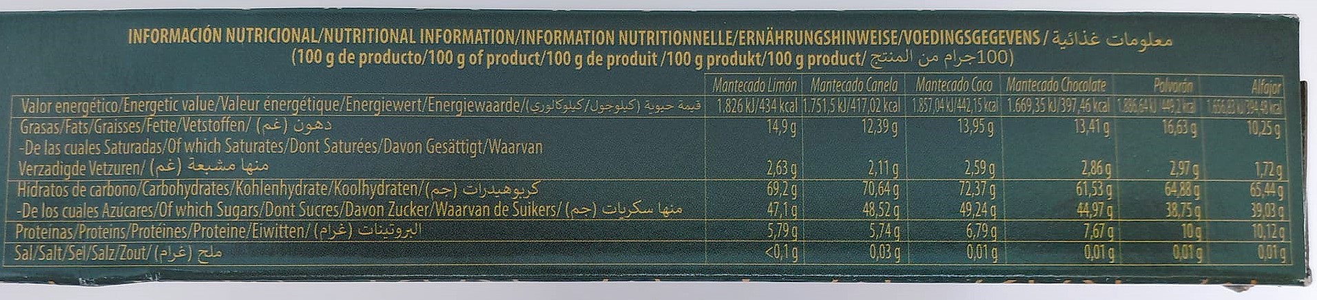 Polvorones y Mantecados Halal 200 g LA UNIÓN