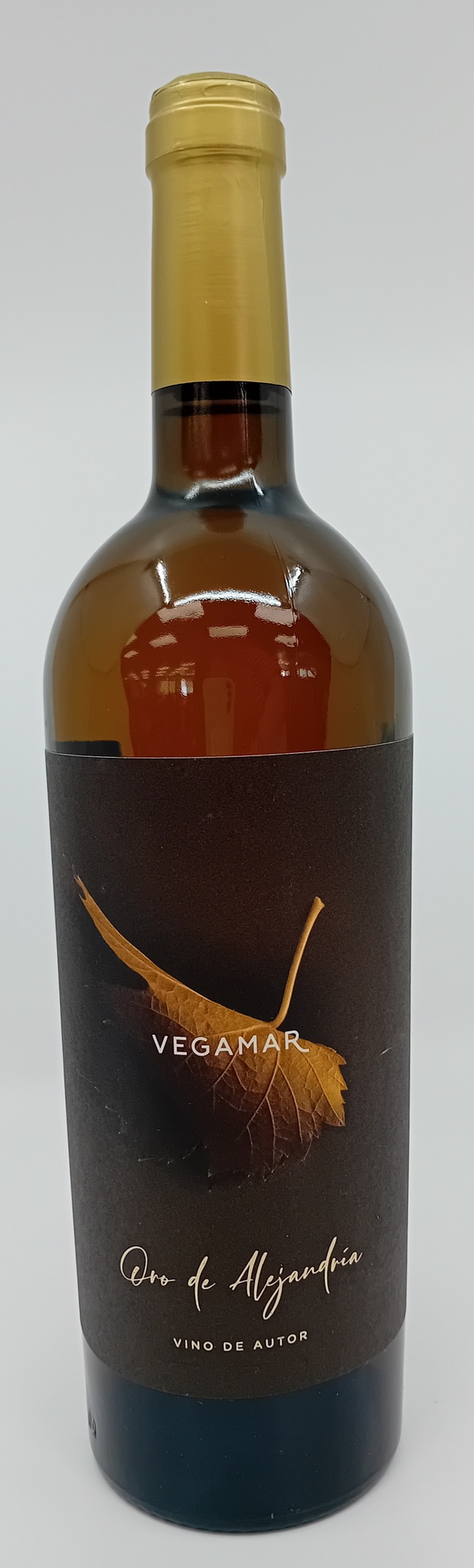 Botella Vino Blanco VEGAMAR ORO DE ALEJANDRÍA Dulce 75 cl