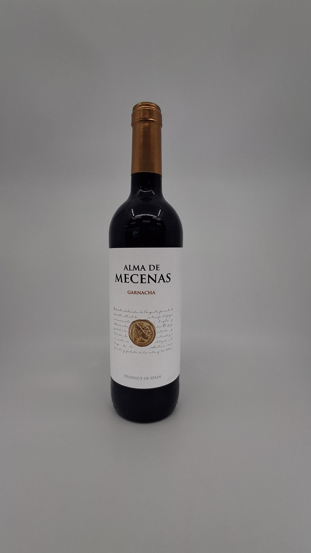 Vino Tinto ALMA DE MECENAS Garnacha