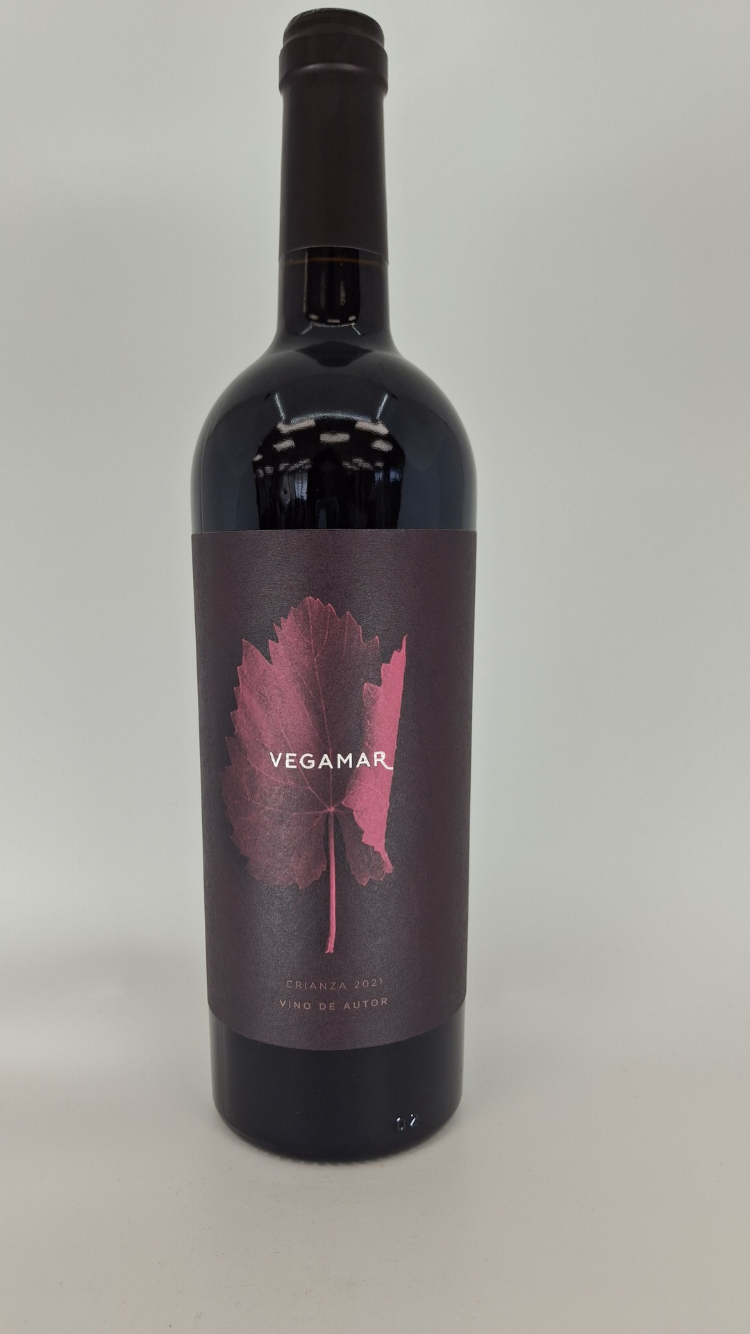 Botella Vino Tinto de Autor VEGAMAR Crianza