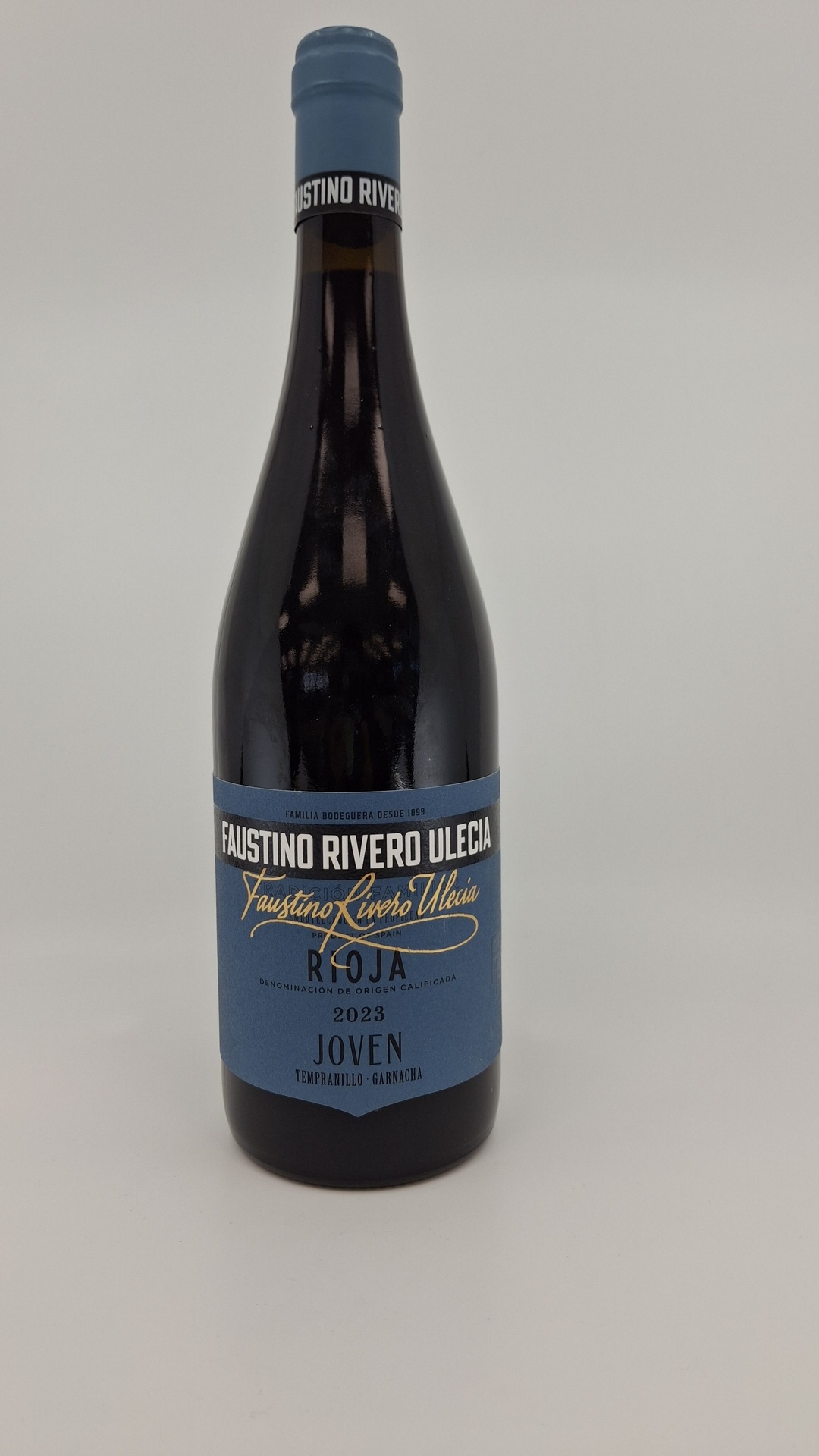 Vino Tinto D.O. Rioja FAUSTINO RIVERO ULECIA Tempranillo - Garnacha