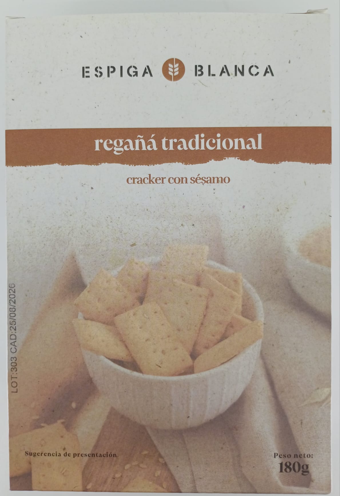 Estuche Regañá Método Tradicional 180 g ESPIGA BLANCA