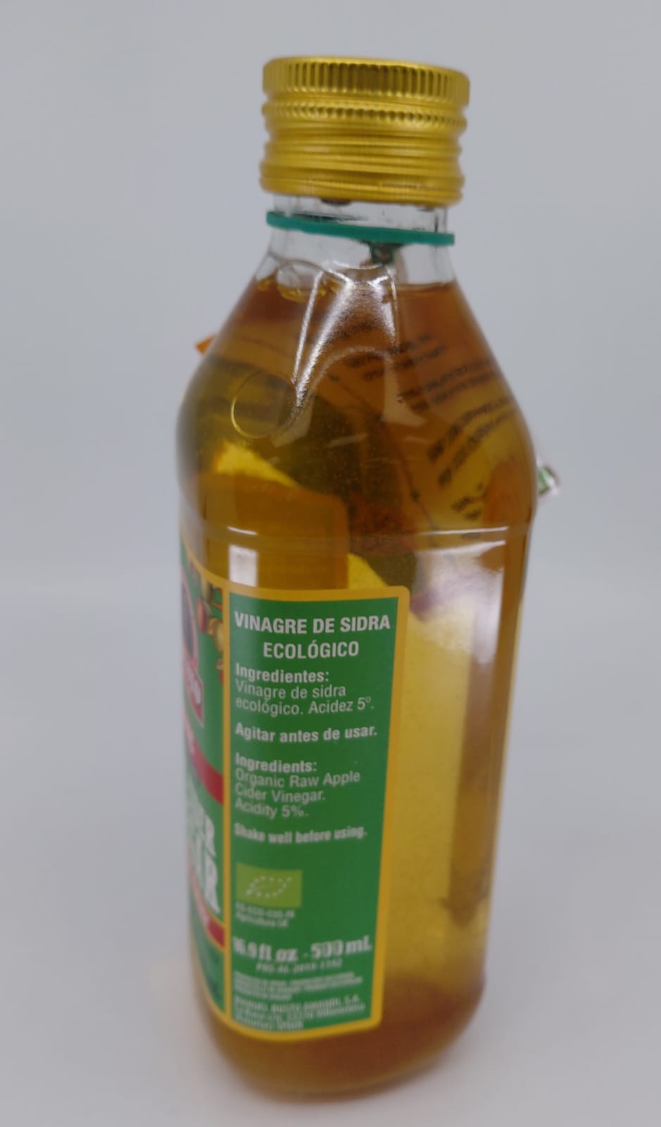 Vinagre de Sidra Manzana Ecológico Sin Filtrar 500 ml M.BUSTO