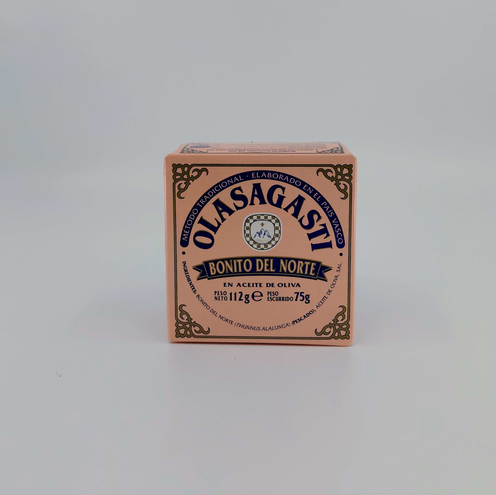 Lata RO-120 Tronco Bonito del Norte Aceite Oliva 112 g Neto OLASAGASTI