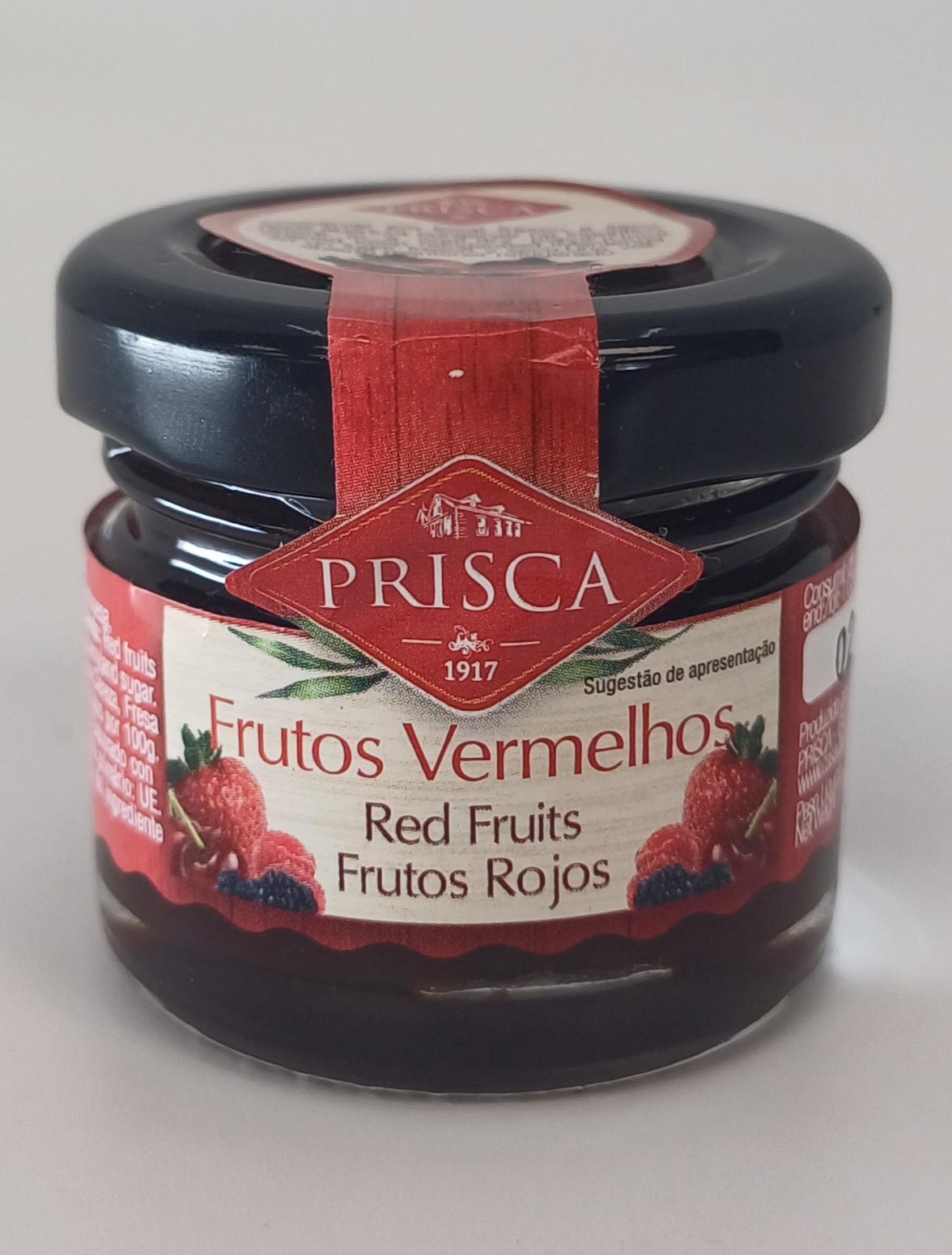 Tarro Confitura Frutos Rojos 30 g Neto CASA DA PRISCA