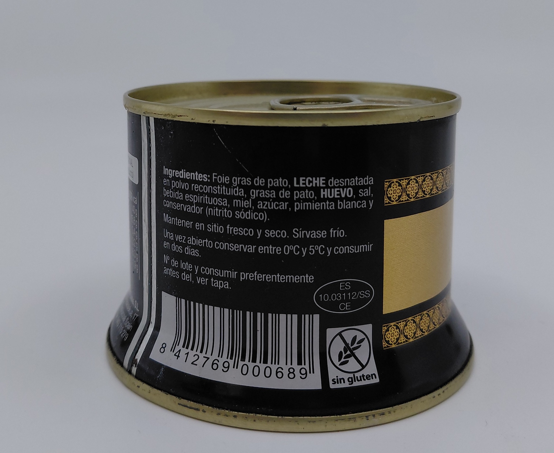 Lata Foie de Canard 130 g ZUBIA