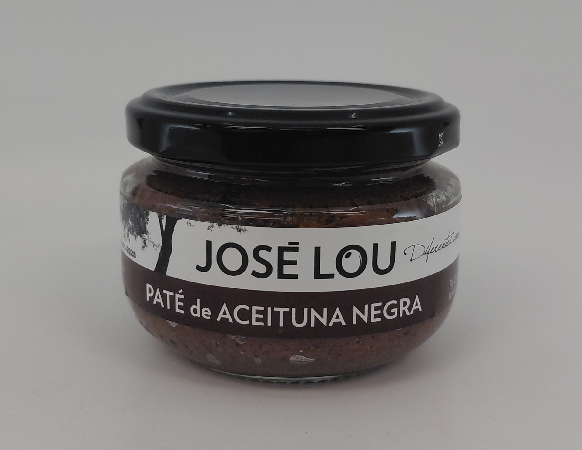 Tarro Paté Aceituna Negra 120 g Neto JOSÉ LOU