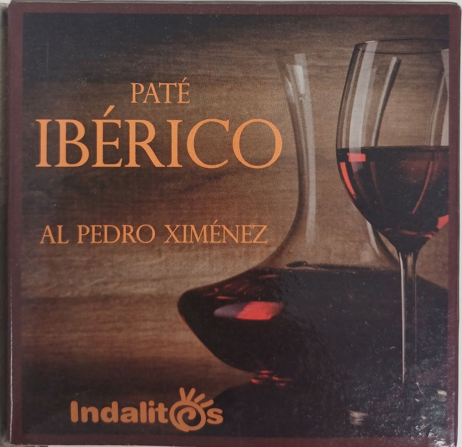 Estuche Paté Ibérico al Pedro Ximénez 70 g INDALITOS