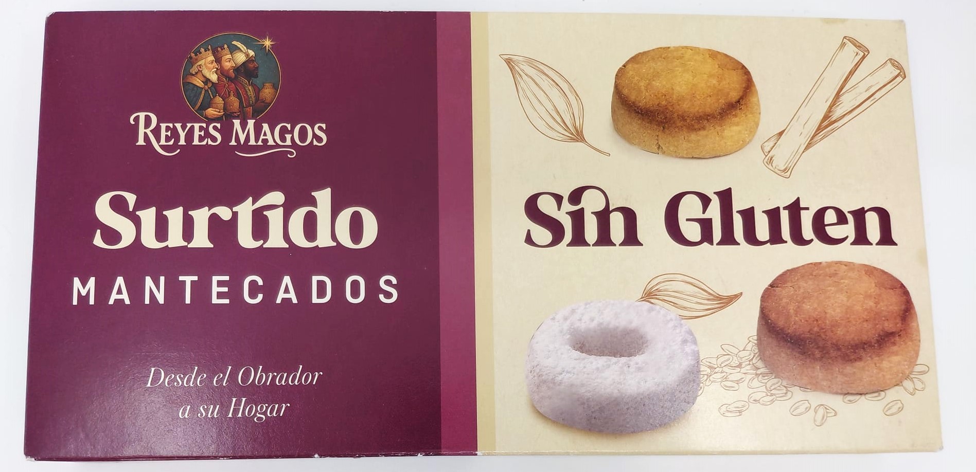 Surtido Mantecados Reyes Magos Sin Gluten 170 g LA FAMA