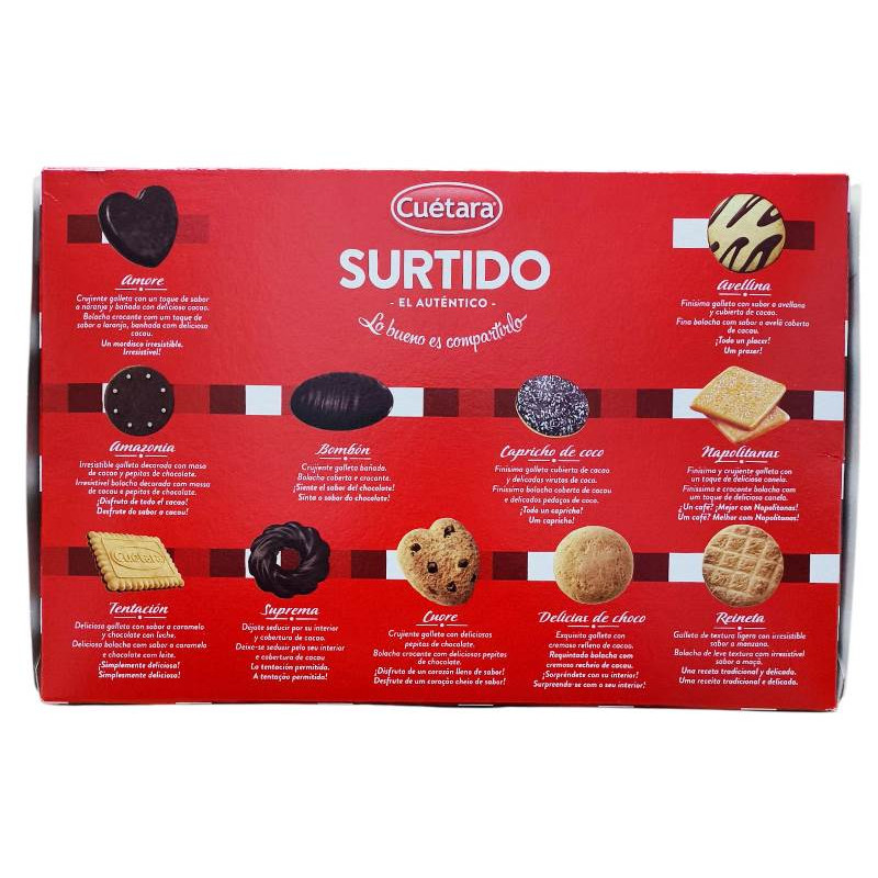 Galletas Surtidas 210 g CUÉTARA