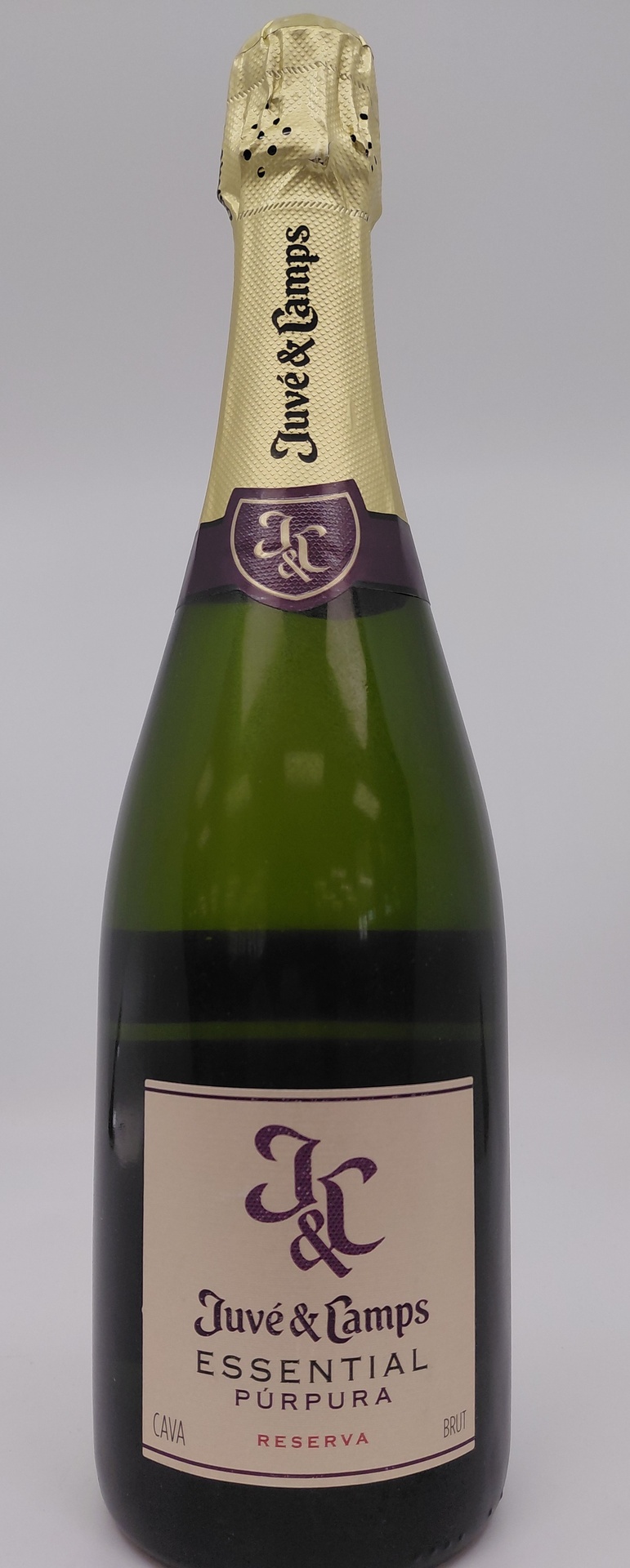 Cava Ecológico JUVÉ &amp; CAMPS ESSENTIAL PÚRPURA Brut Reserva