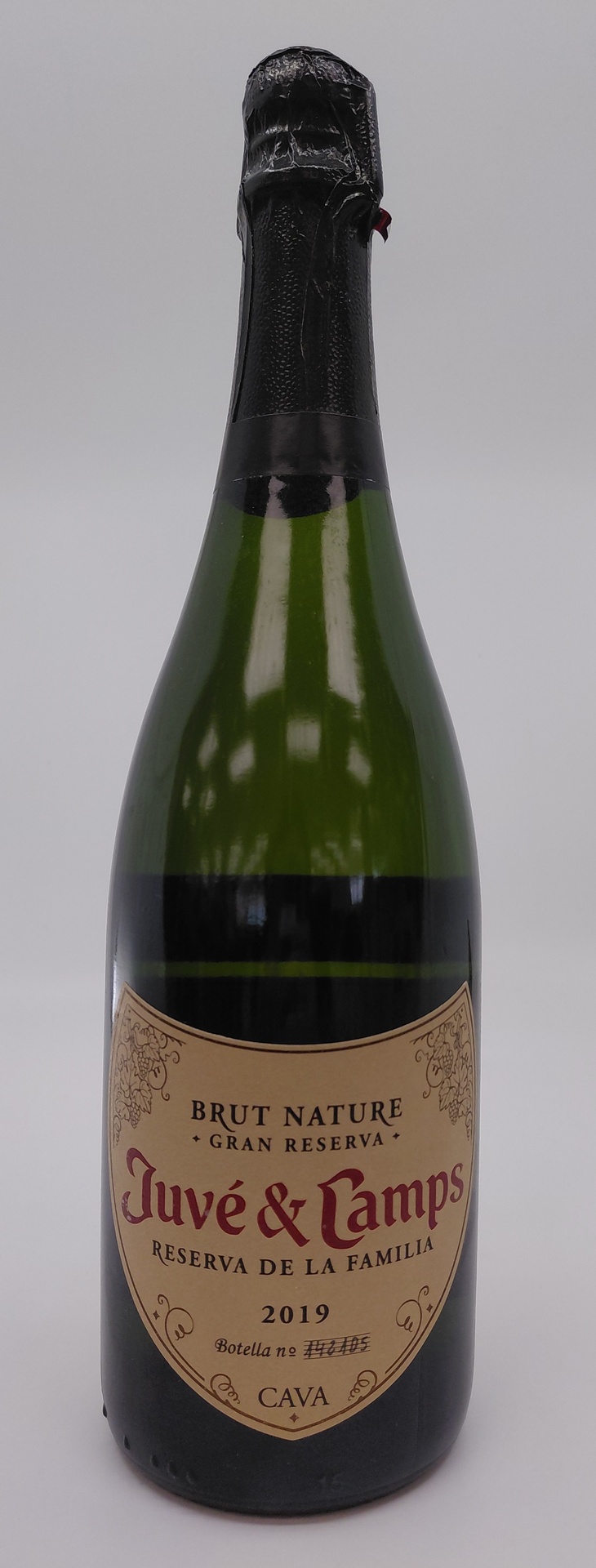 Cava Ecológico RESERVA DE LA FAMILIA Brut Nature Gran Reserva JUVÉ &amp; CAMPS