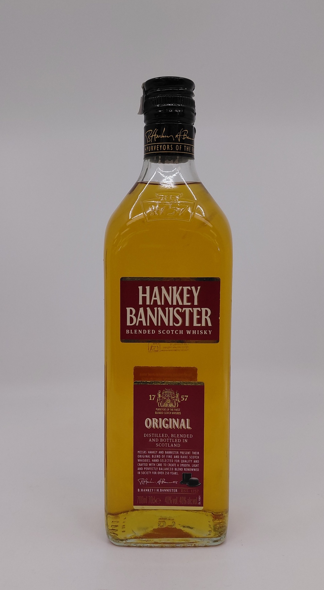 Whisky Escocés HANKEY BANNISTER 70 cl