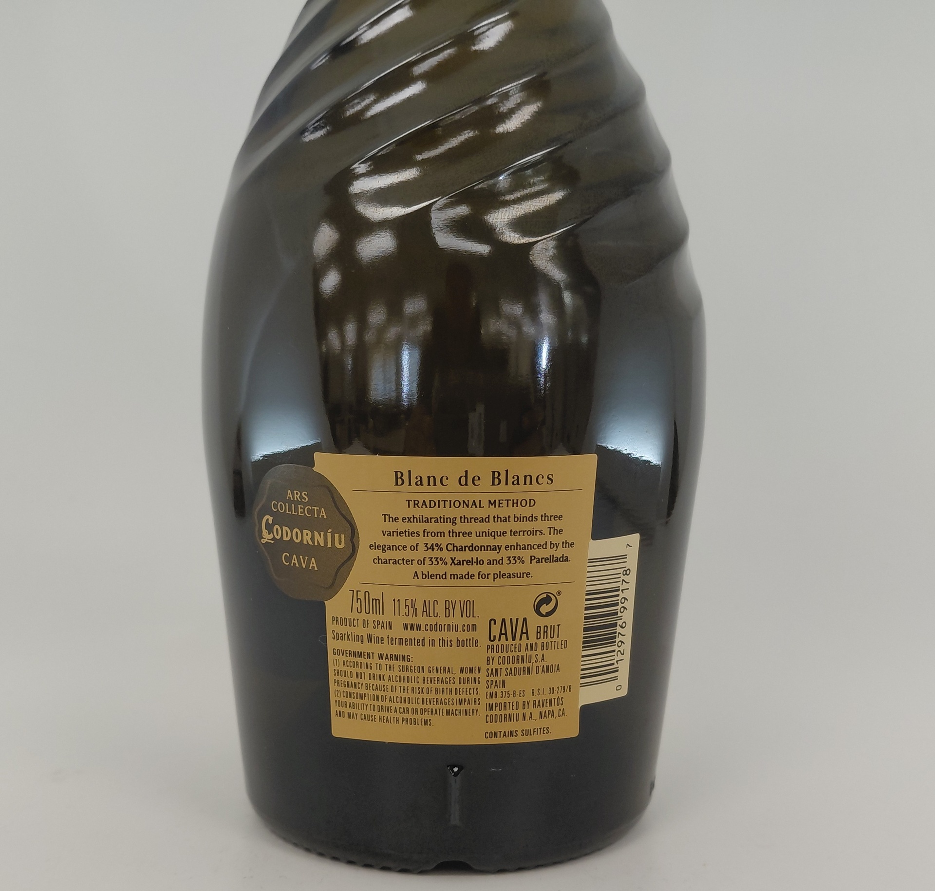 Cava ARS COLLECTA  Blanc de Blancs Brut de Codorniu