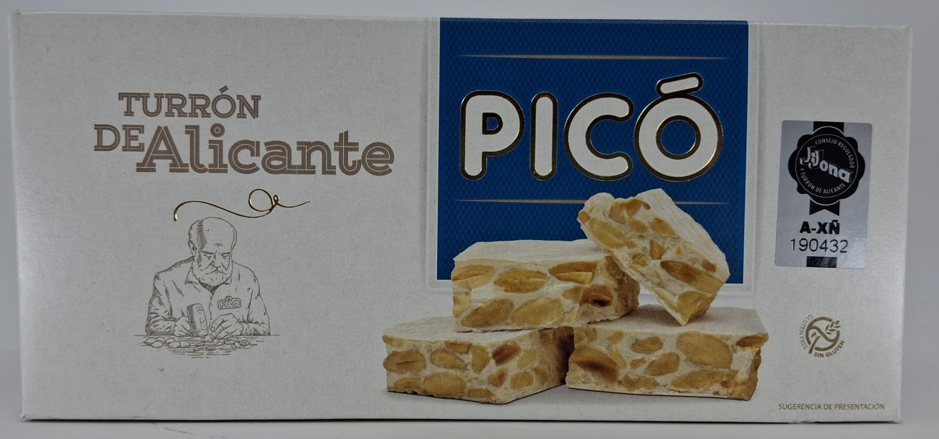 Turrón Alicante D.O. Jijona 150 g PICÓ