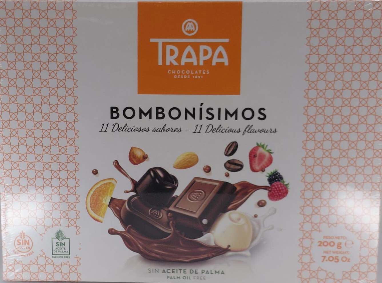Bombones BOMBONÍSIMOS 200 g TRAPA