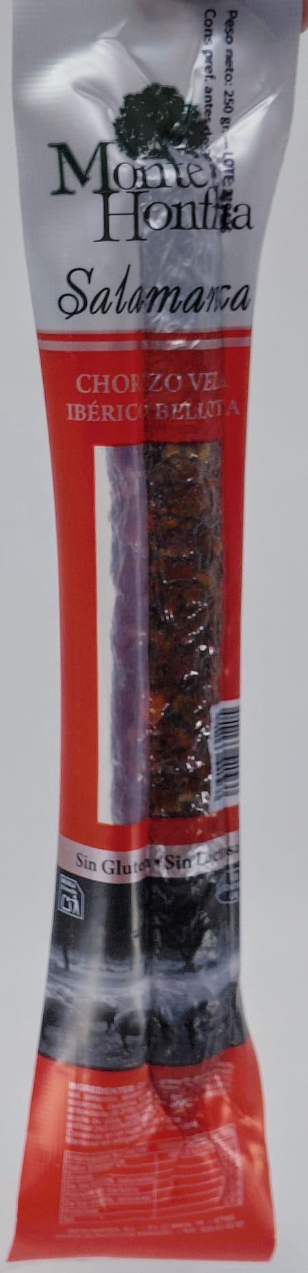Chorizo Ibérico de Bellota 250 g aprox. MONTEHONFRÍA (Salamanca)