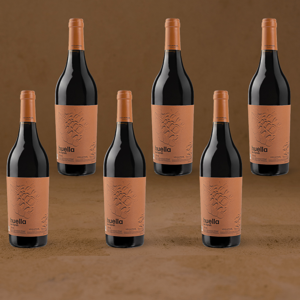 CAJA 6 BOTELLAS HUELLA DE SYRAH