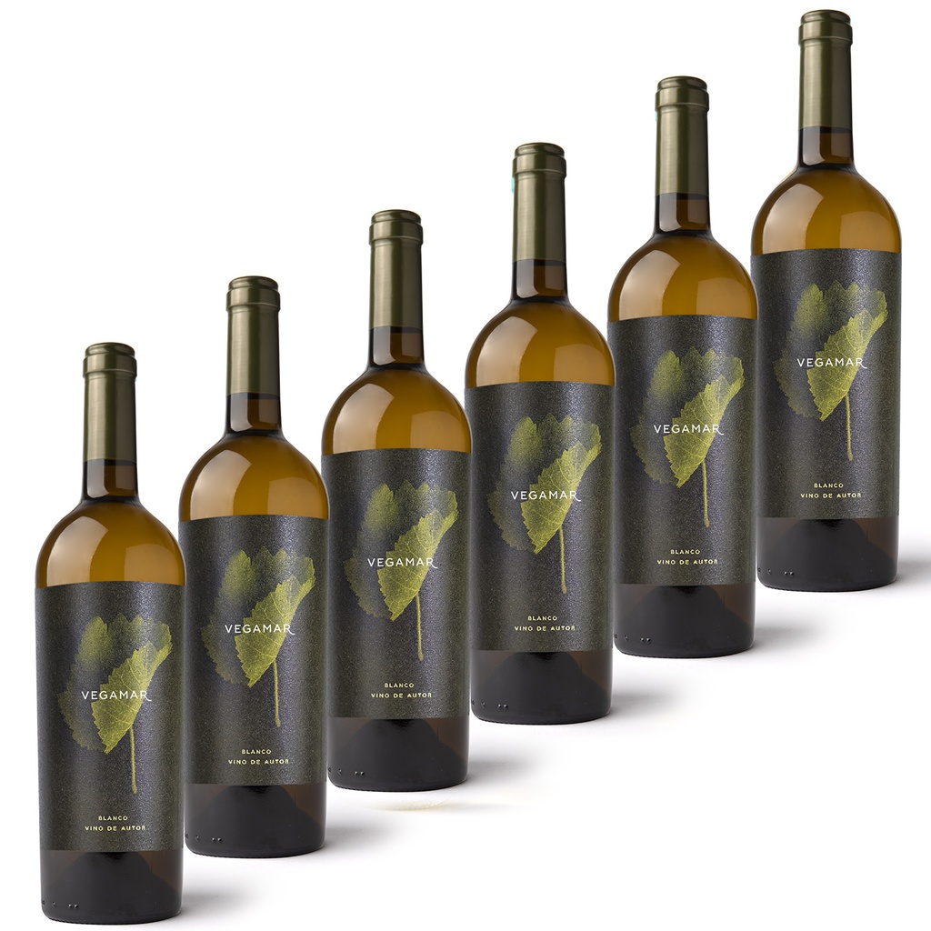CAJA 6 BOTELLAS VEGAMAR BLANCO