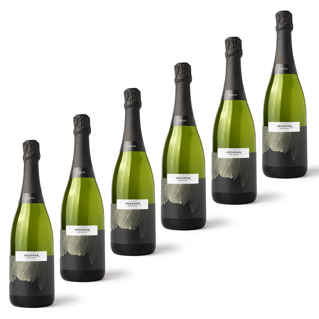 CAJA 6 BOTELLAS CAVA VEGAMAR BRUT NATURE