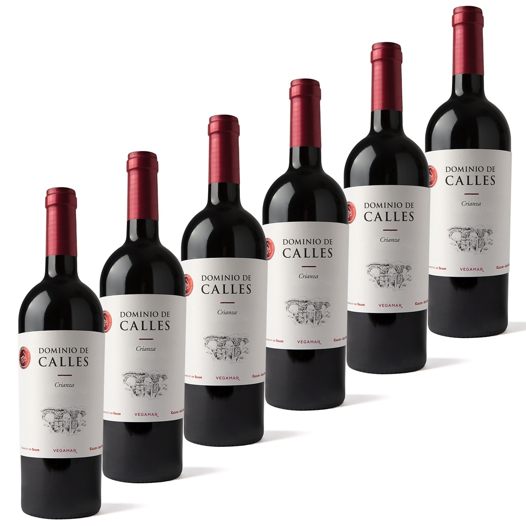 CAJA 6 BOTELLAS DOMINIO DE CALLES CRIANZA