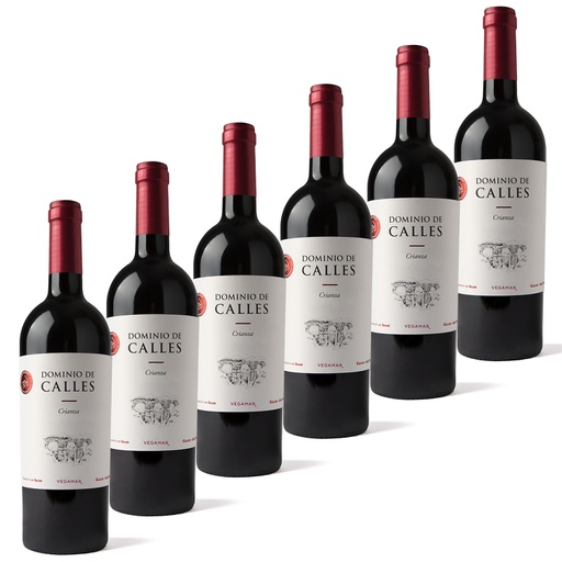 [2DCCRX6] CAJA 6 BOTELLAS DOMINIO DE CALLES CRIANZA