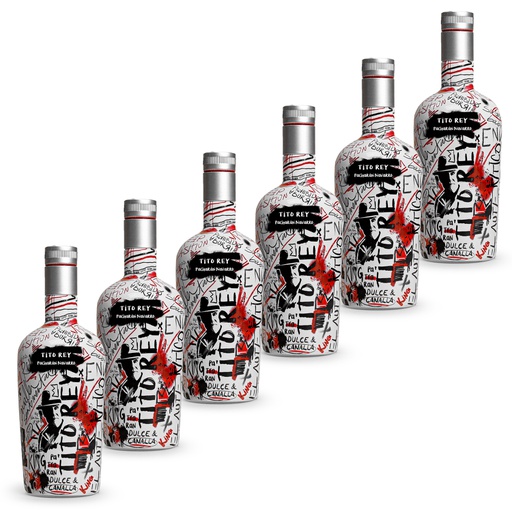[5PTRX6] CAJA 6 BOTELLAS PATXARAN NAVARRO TITO REY 70CL