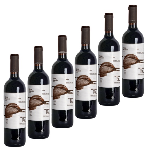 [2VMARX6] CAJA 6 BOTELLAS VINO TINTO RIBERA DEL DUERO VEGA MAZCAN ROBLE