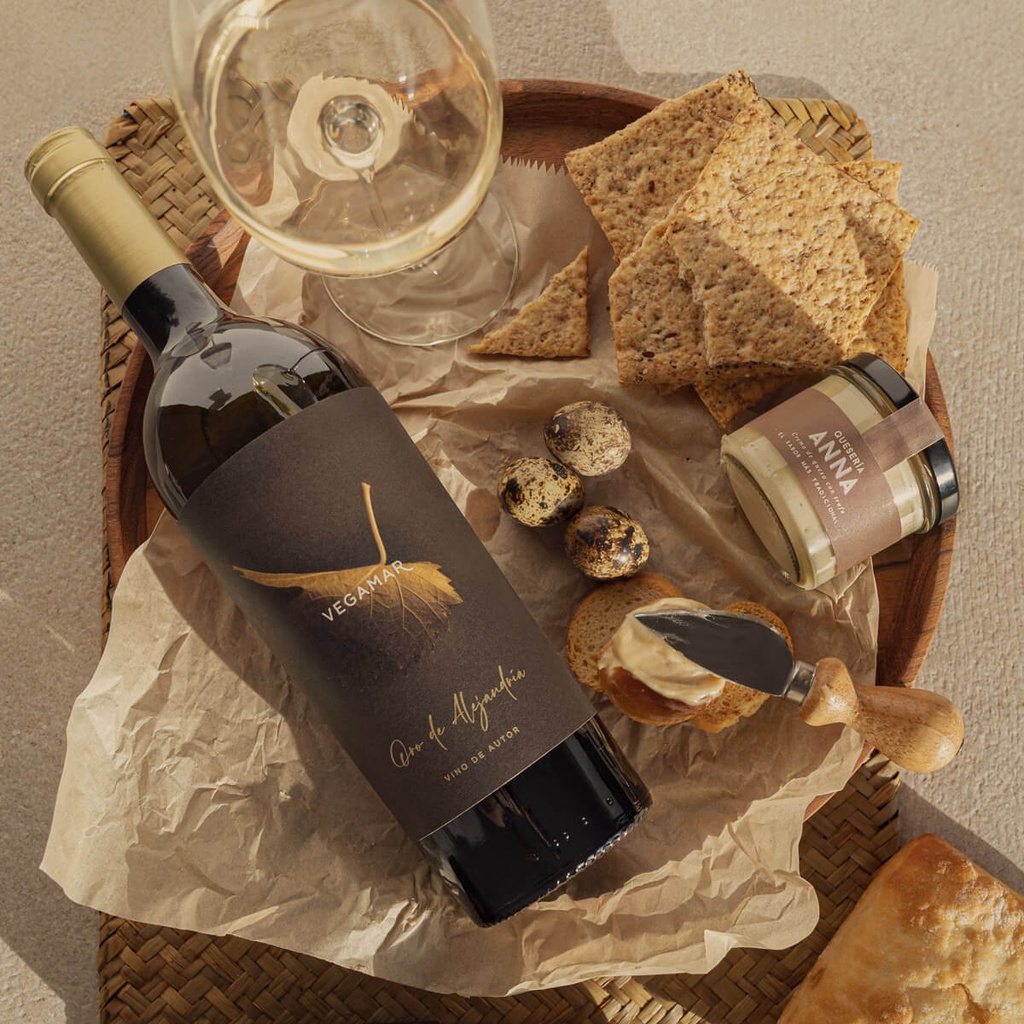 Botella Vino Blanco VEGAMAR ORO DE ALEJANDRÍA Dulce 75 cl