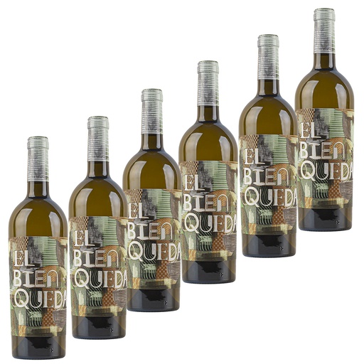 [2BVBX6] CAJA 6 BOTELLAS Vino Blanco Verdejo EL BIENQUEDA (Etiqueta Termocromática)